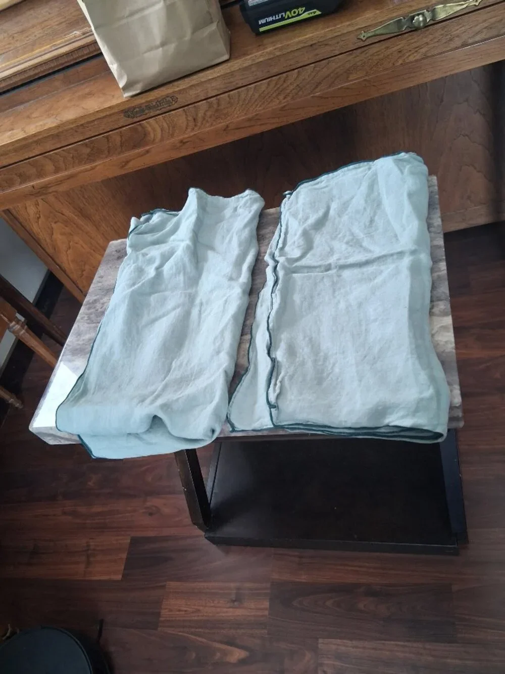 Brooklinen King Duvet Cover Set + Bedsure King Duvet Cover Set BUNDLE. FLAWS